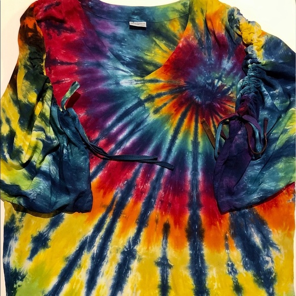 Dharma Trading Co. Tie Dye Tunic Top Oversized top - Picture 3 of 8